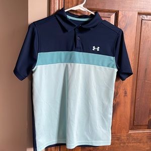 Under armor polo, size youth large
